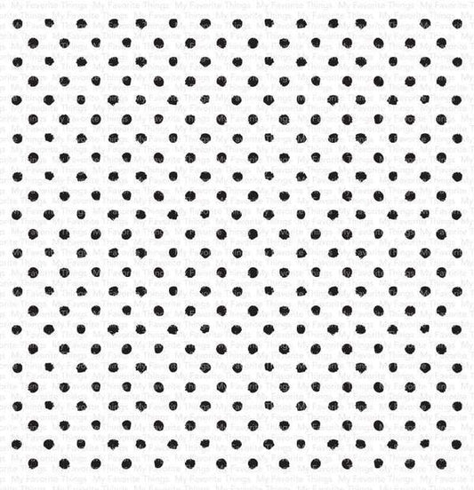 Splotchy Dots Background Stamp