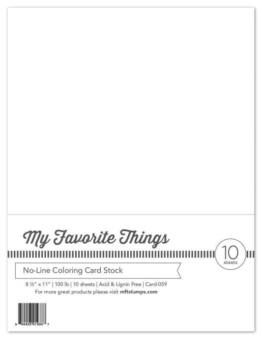 No-Line Coloring Cardstock