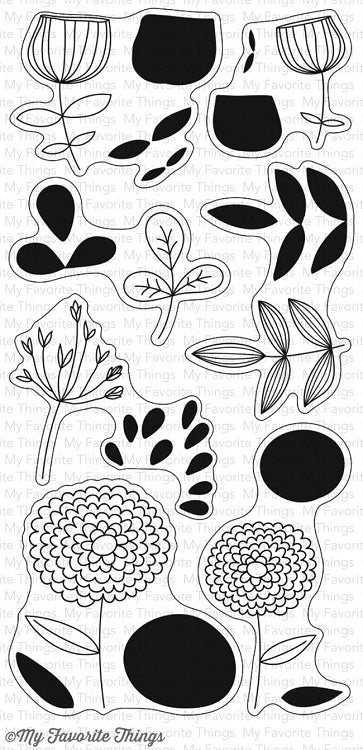 Sketchy Flowers Stamp Set