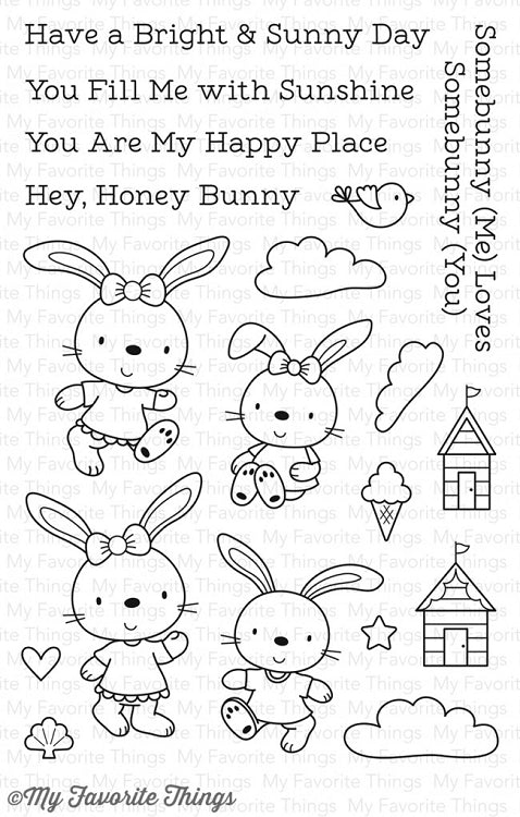 Beach Bunnies Stamp Set