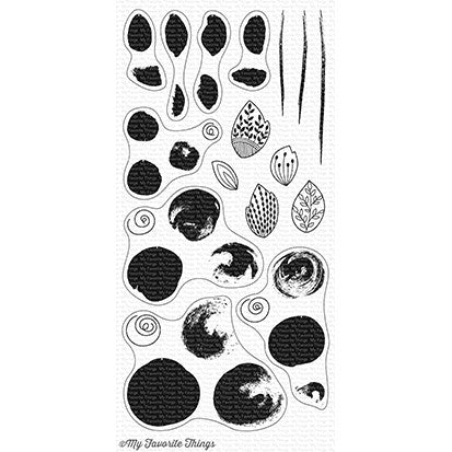 Painted Flowers Stamp Set