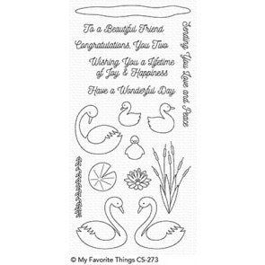 Splendid Swans Stamp Set