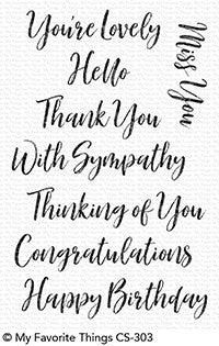 Brushstroke Expressions Stamp Set