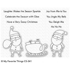 Sassy Santa Stamp Set