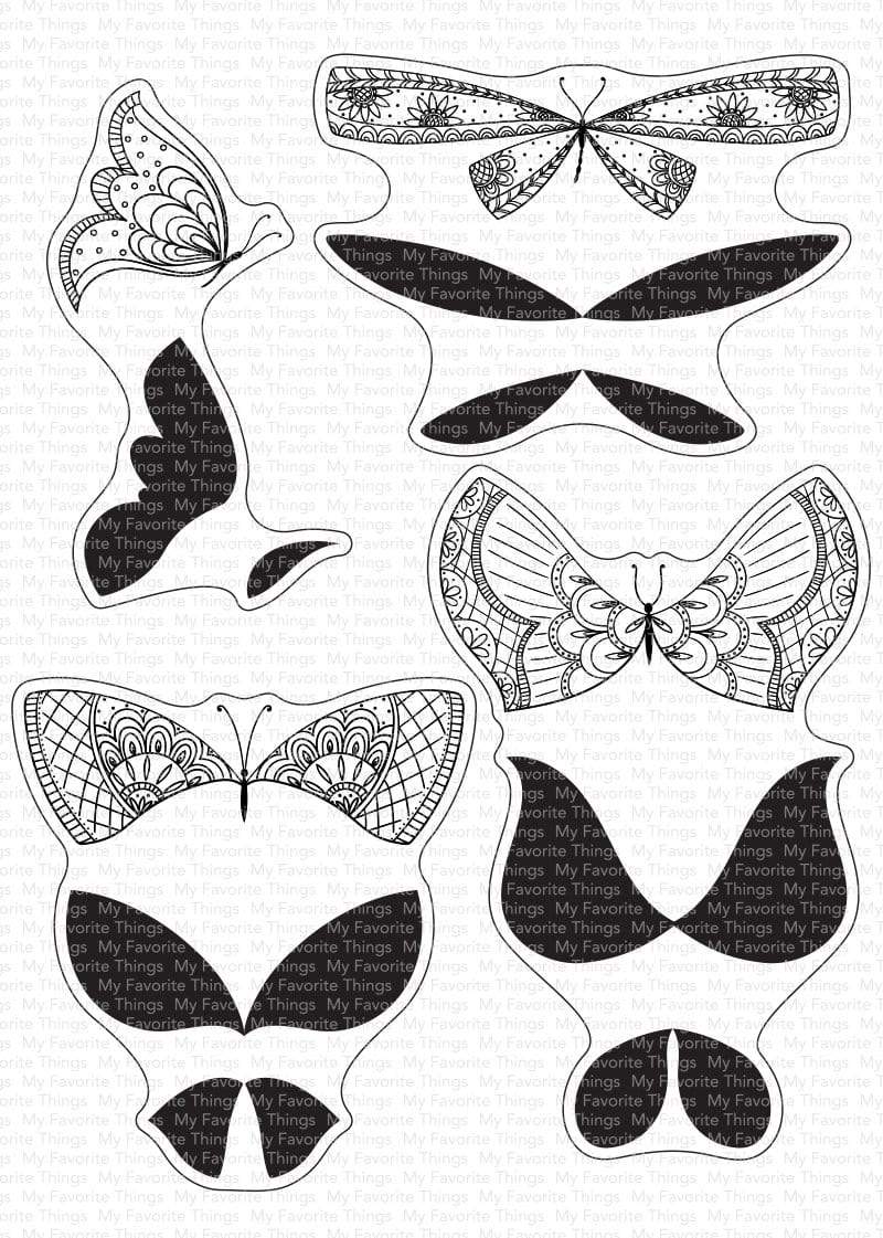 More Brilliant Butterflies Stamp Set Butterfly Reflections Ink More brilliant butterflies stamp set butterfly reflections ink
