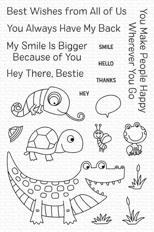 My Smile Is Bigger Because of You Stamp Set