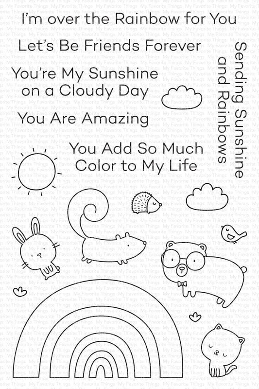 Rainbow Critters Stamp Set