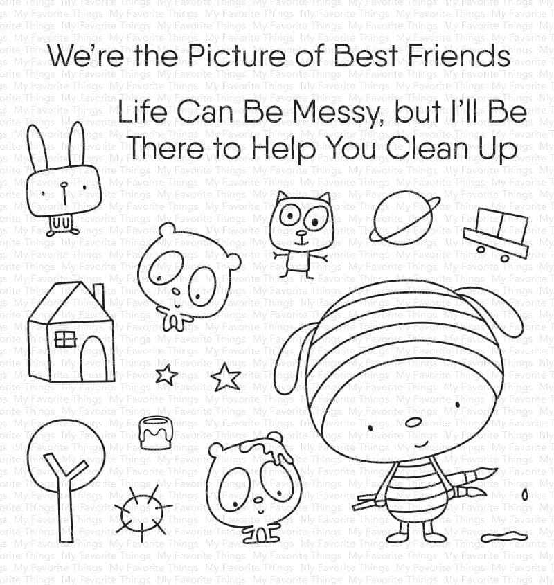 We're the Picture of Best Friends Stamp Set