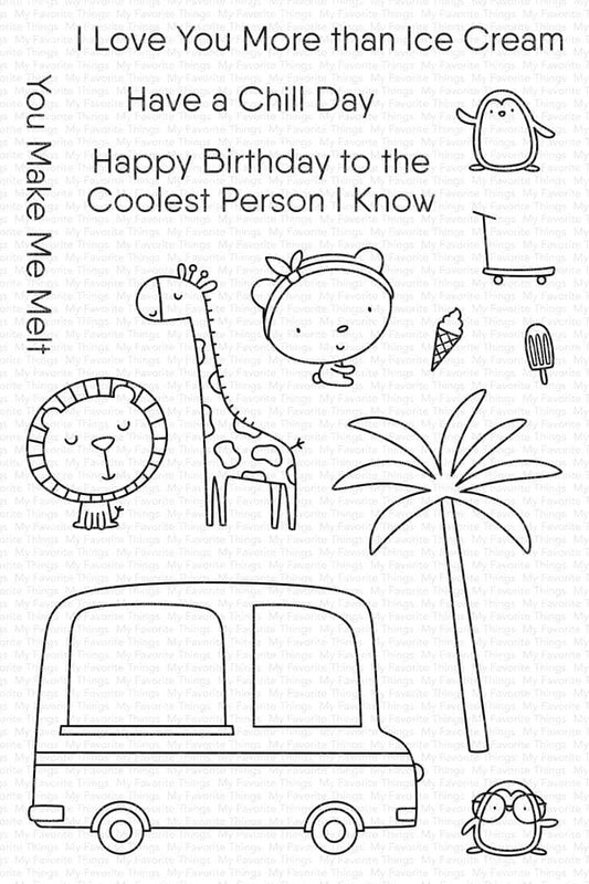 Chill Friends Stamp Set
