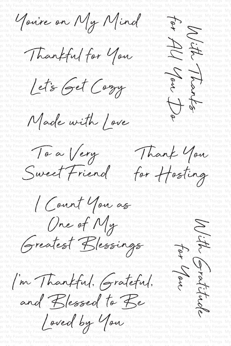 Grateful Greetings Stamp Set