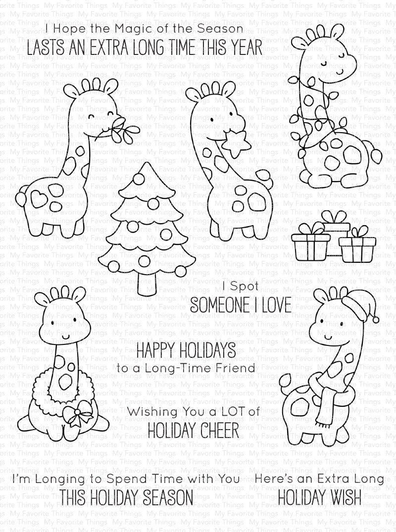 Extra Long Holiday Wishes Stamp Set