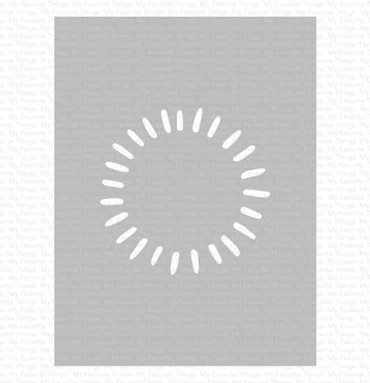 Confetti All Around Stencil