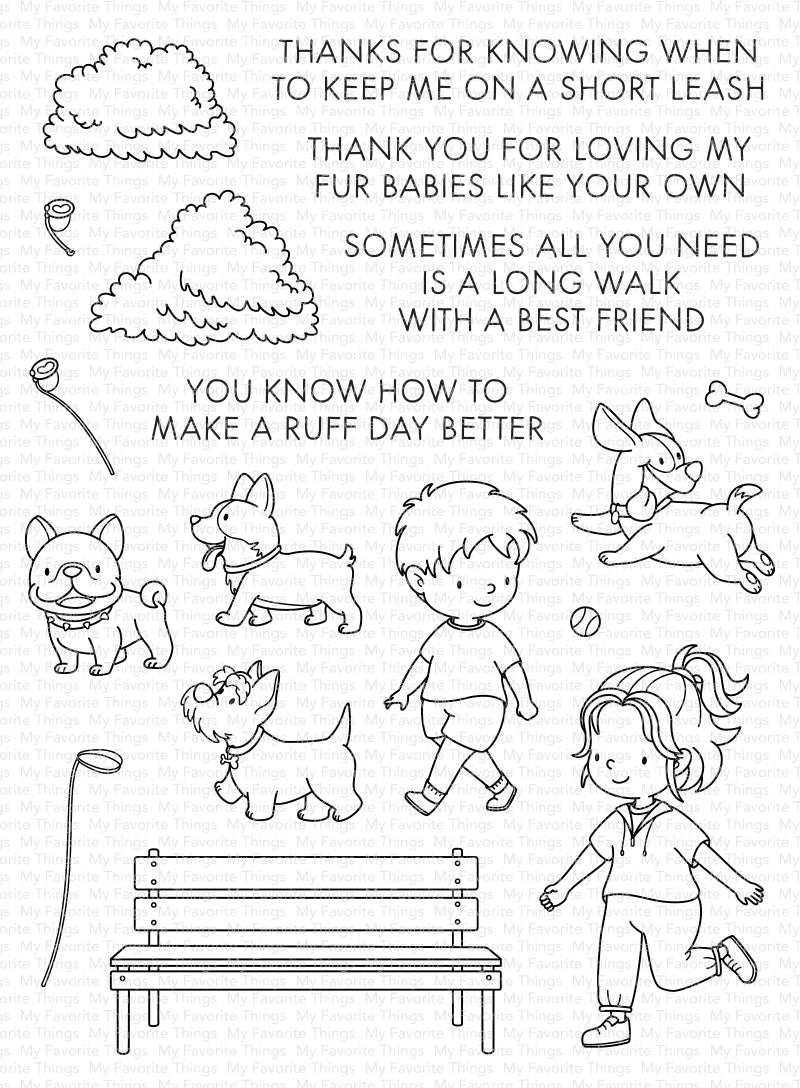 Long Walk with a Best Friend Stamp Set