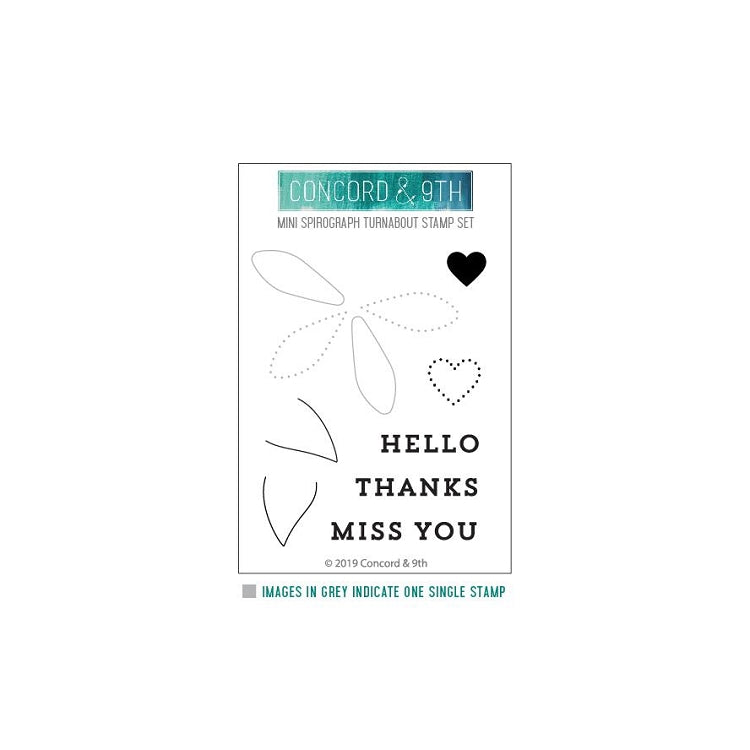 Mini Spirograph Turnabout™ Stamp Set