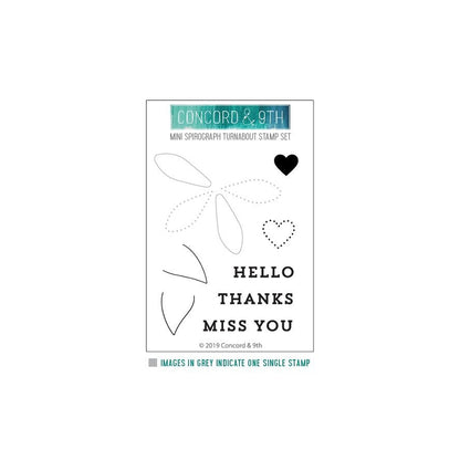 Mini Spirograph Turnabout™ Stamp Set