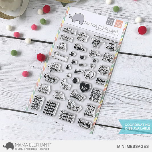 Mini Messages Stamp Set