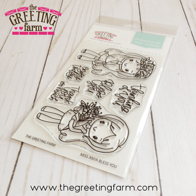 Miss Anya Bless You Stamp Set