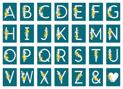 Monogram Collection "U" Stamp Set