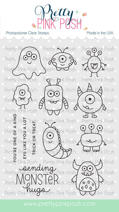 Monster Hugs Stamp Set