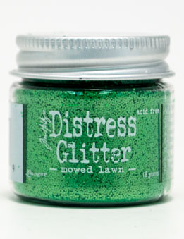 Distress Glitter Mowed Lawn