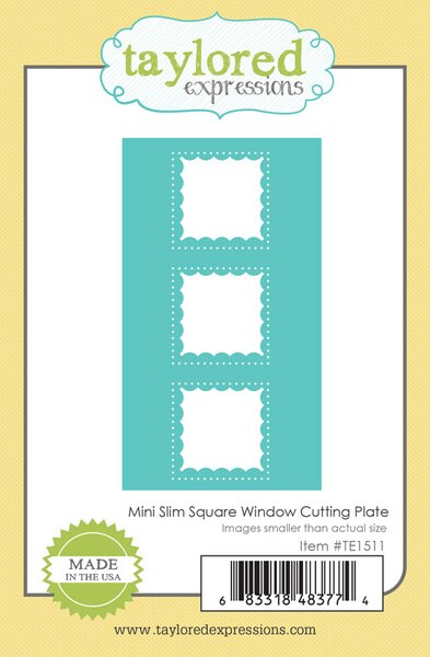 Mini Slim Square Window Cutting Plate