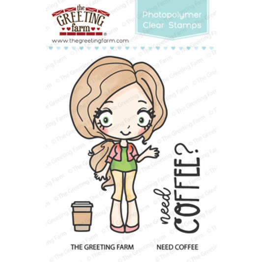 Need Coffee Stamp Set