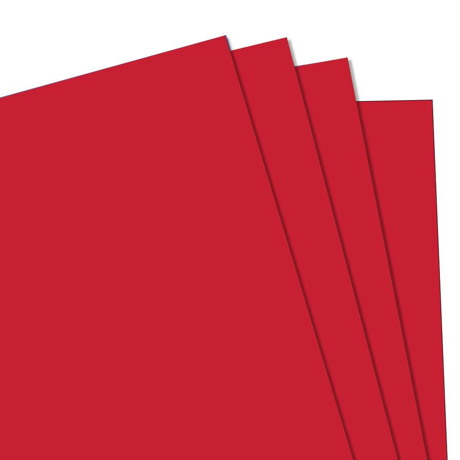 Red Neon 8.5x11 Cardstock