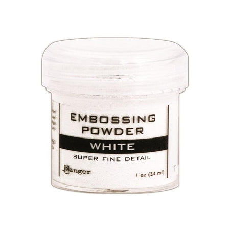 Embossing Powder Super Fine White