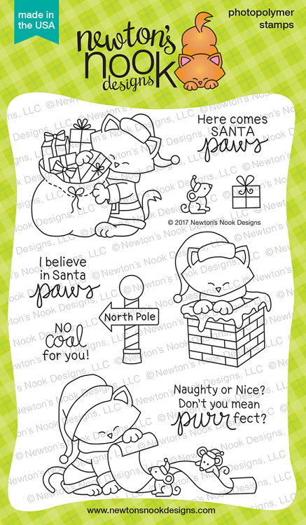 Santa Paws Newton Stamp Set