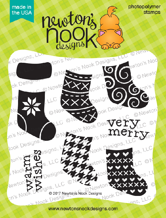 Stylish StockingsStamp Set – Butterfly Reflections, Ink.