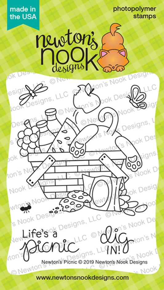 Newton's Picnic Stamp Set