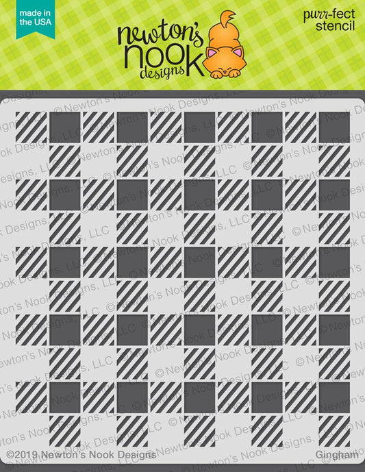 Gingham Stencil