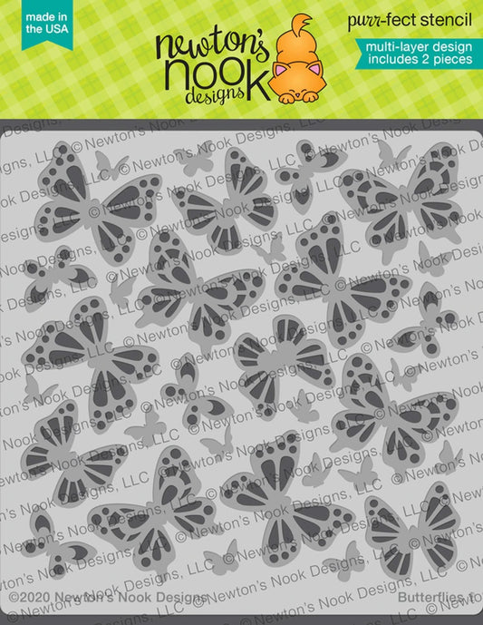 Butterflies Stencil Set