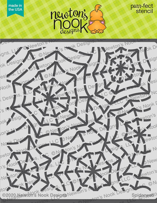 Spiderweb Stencil