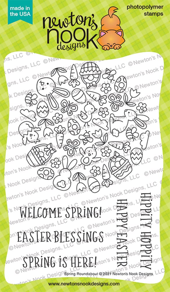 Spring Roundabout Stamp Set