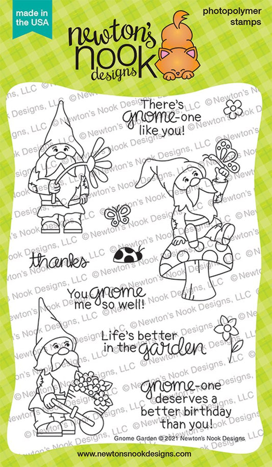 Gnome Garden Stamp Set