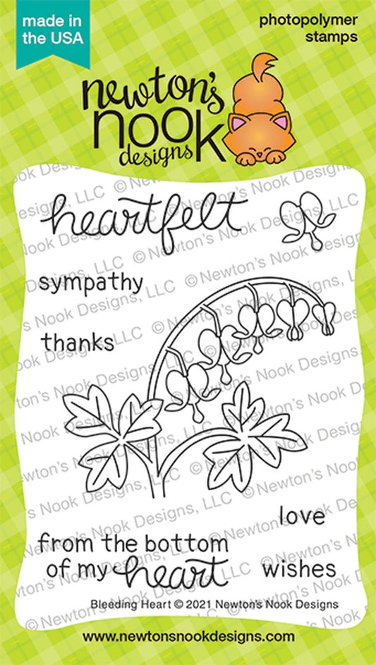 Bleeding Heart Stamp Set