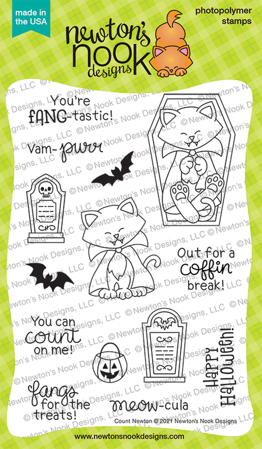 Count Newton Stamp Set