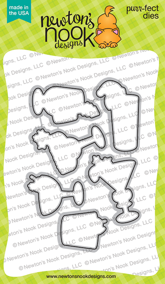 Christmas Cocktails Dies