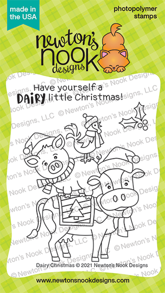 Dairy Christmas Stamp Set