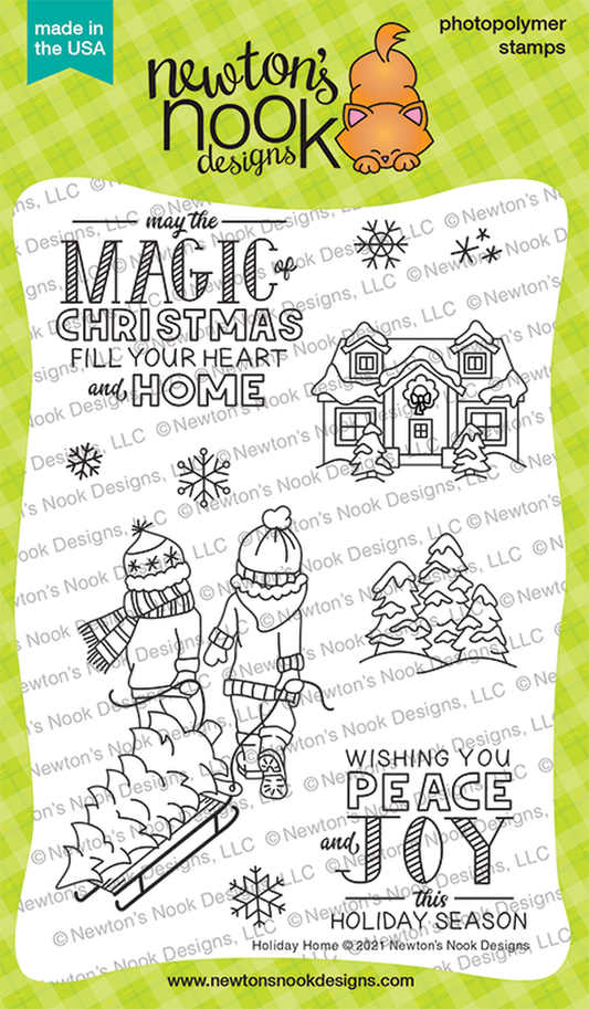 Holiday Home Stamp Set