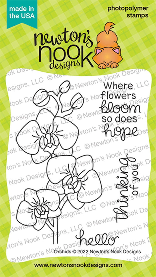 Orchids Stamp Set