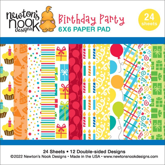 Birthday Party 6x6 Paper Pad