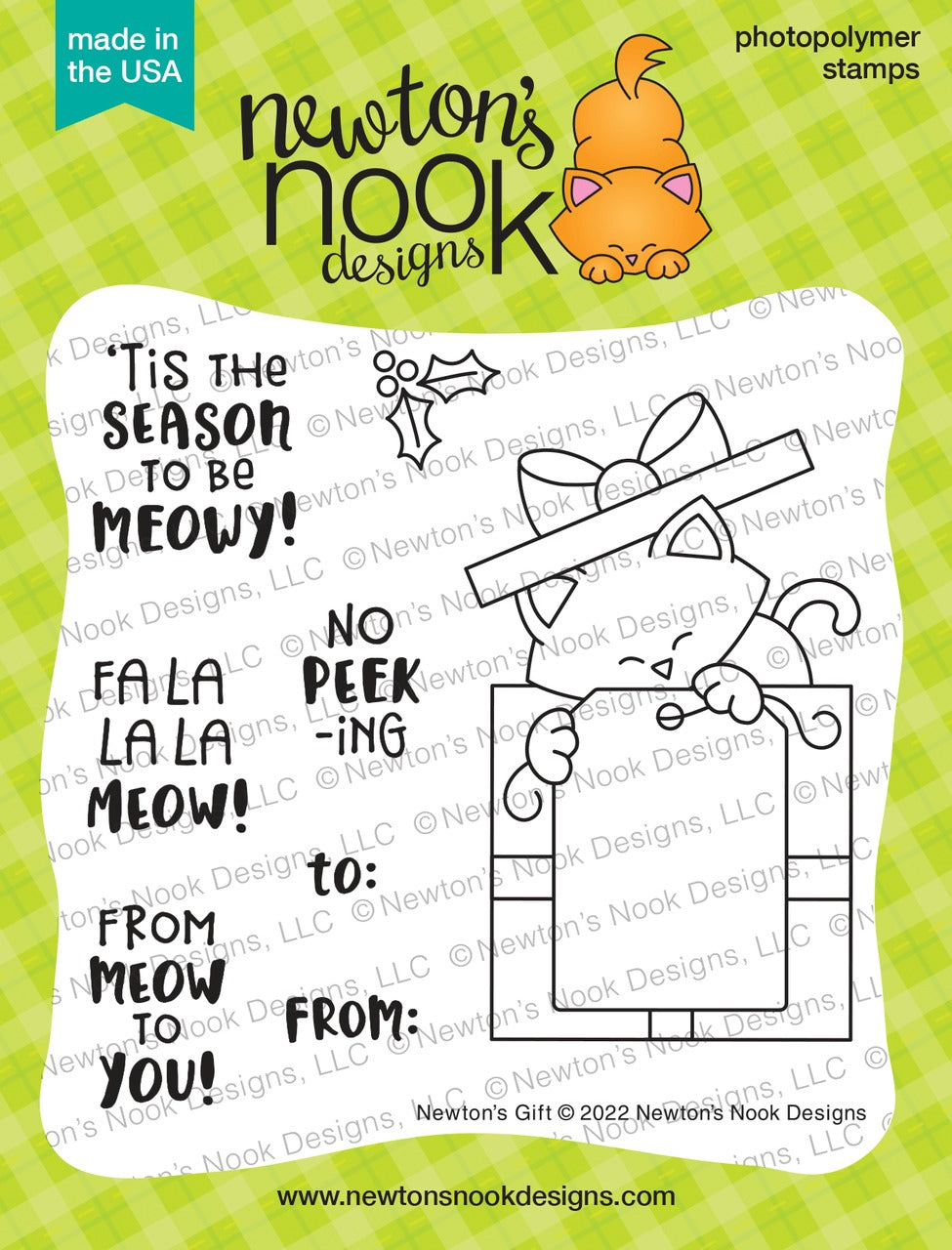 Newton's Gift Stamp Set