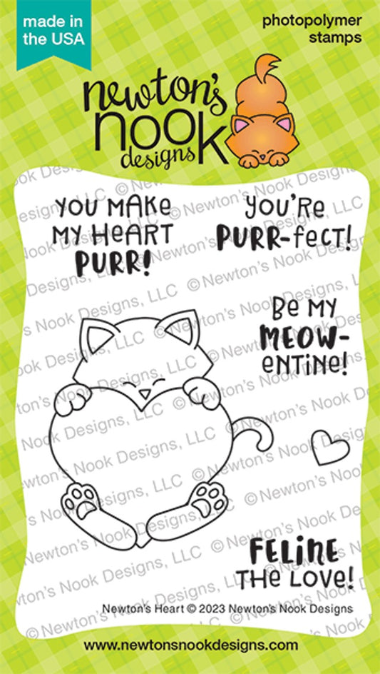 Newton's Heart Stamp Set
