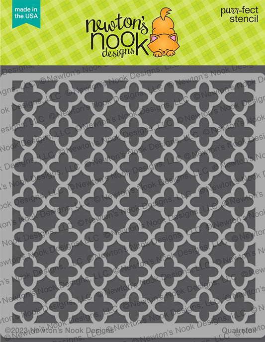 Quatrefoil Stencil