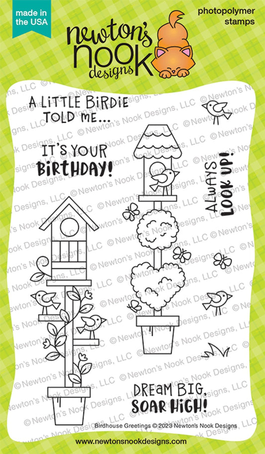 Birdhouse Greetings Stamp Set