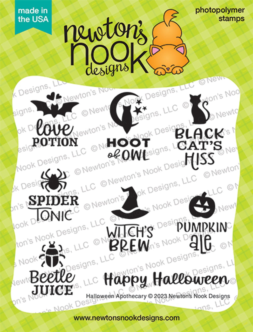 Halloween Apothecary Stamp Set