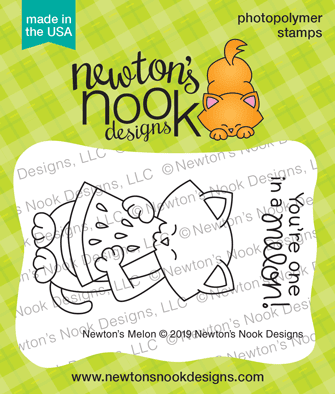 Newton's Melon Stamp Set