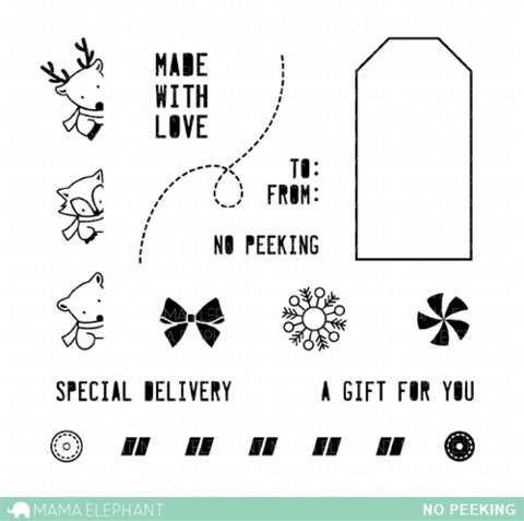 No Peeking Stamp Set